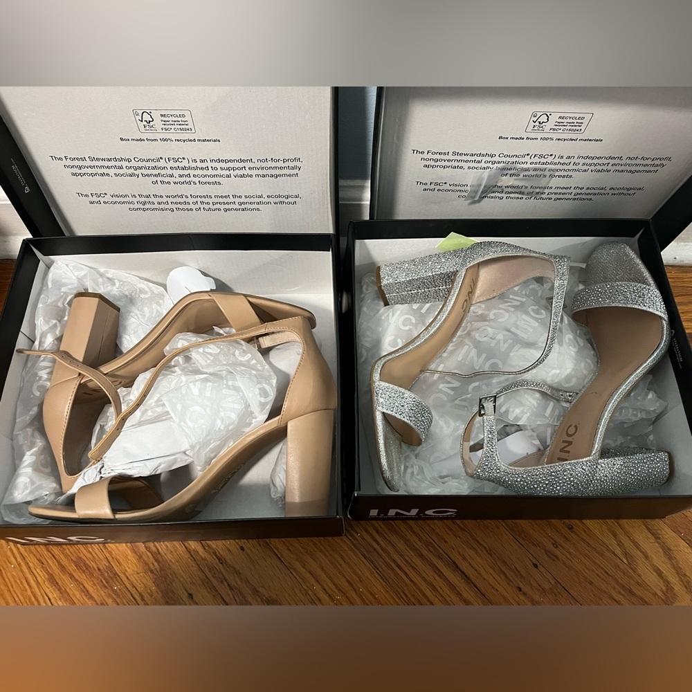2 pairs of heels size 7.5 from I.N.C